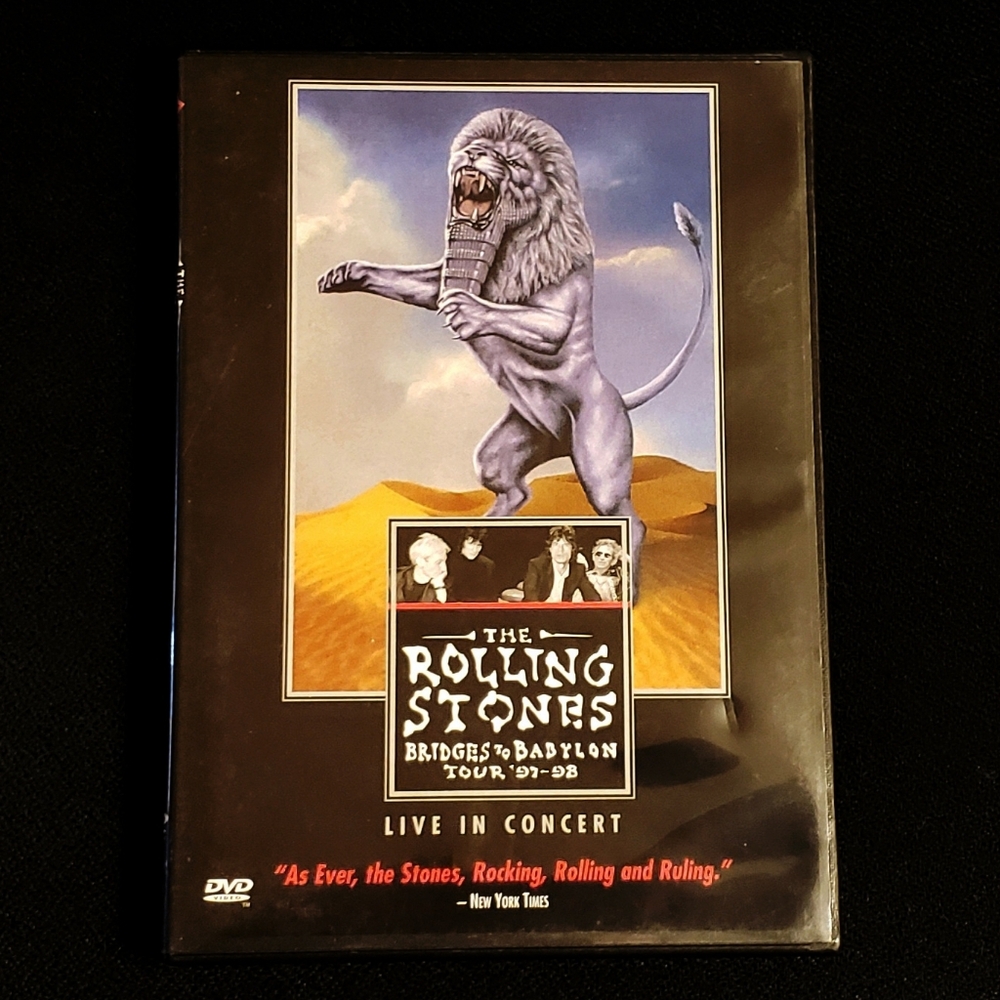 Vintage The Rolling Stones Bridges To Babylon Tour DVD